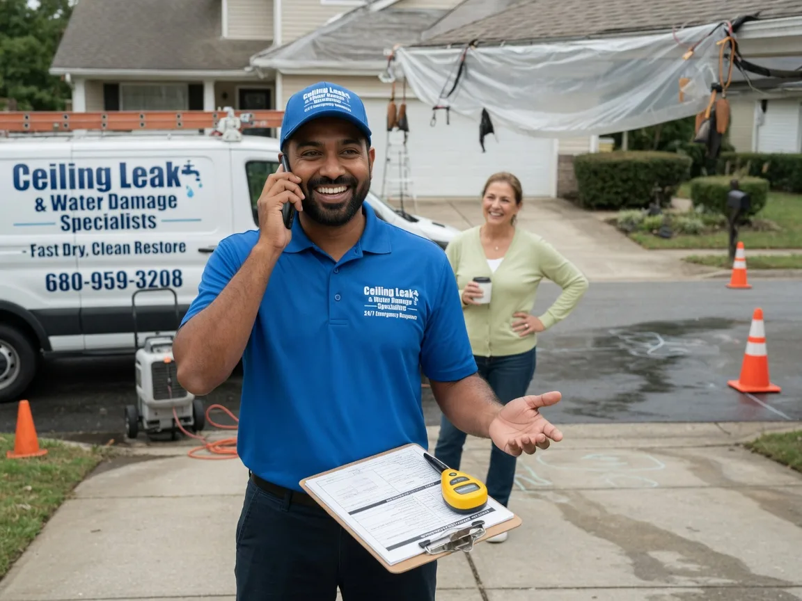 Ceiling Leak Cleanup Ethan, SD FAQs